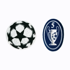Patch Champions League + badge 5 titoli