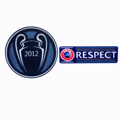 Patch detentori Champions League 2012 + Respect