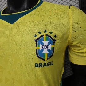 Camiseta Brasil Mundial 2026 Primera Equipación – Jugador — Detalle del producto