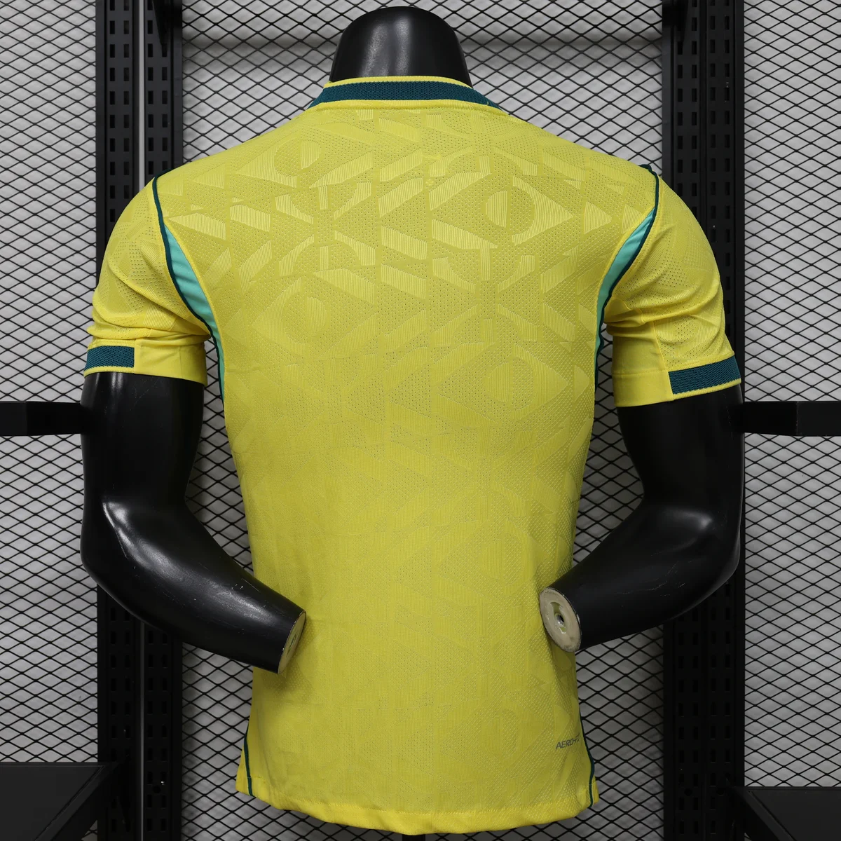 Camiseta Brasil Mundial 2026 Primera Equipación versión jugador – espalda