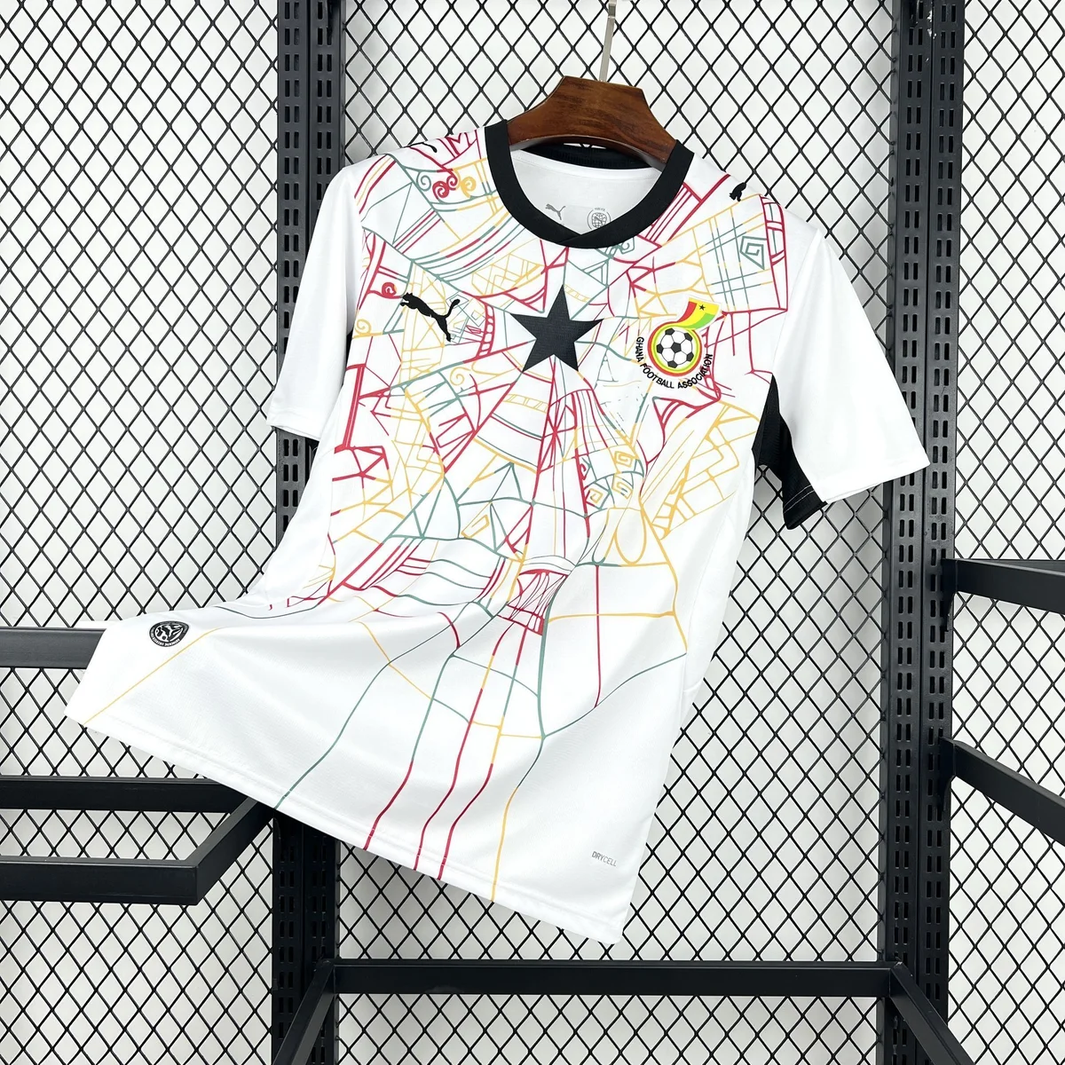 Camiseta Ghana Mundial 2026 – frontal