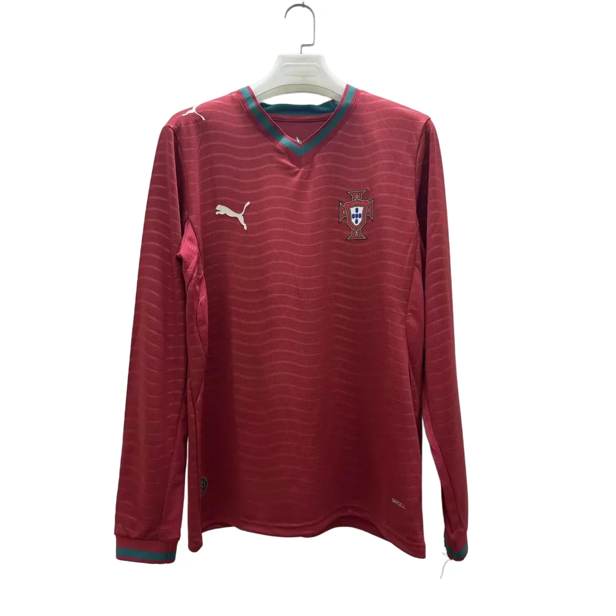 Camiseta Portugal Manga Larga 2026 – frontal