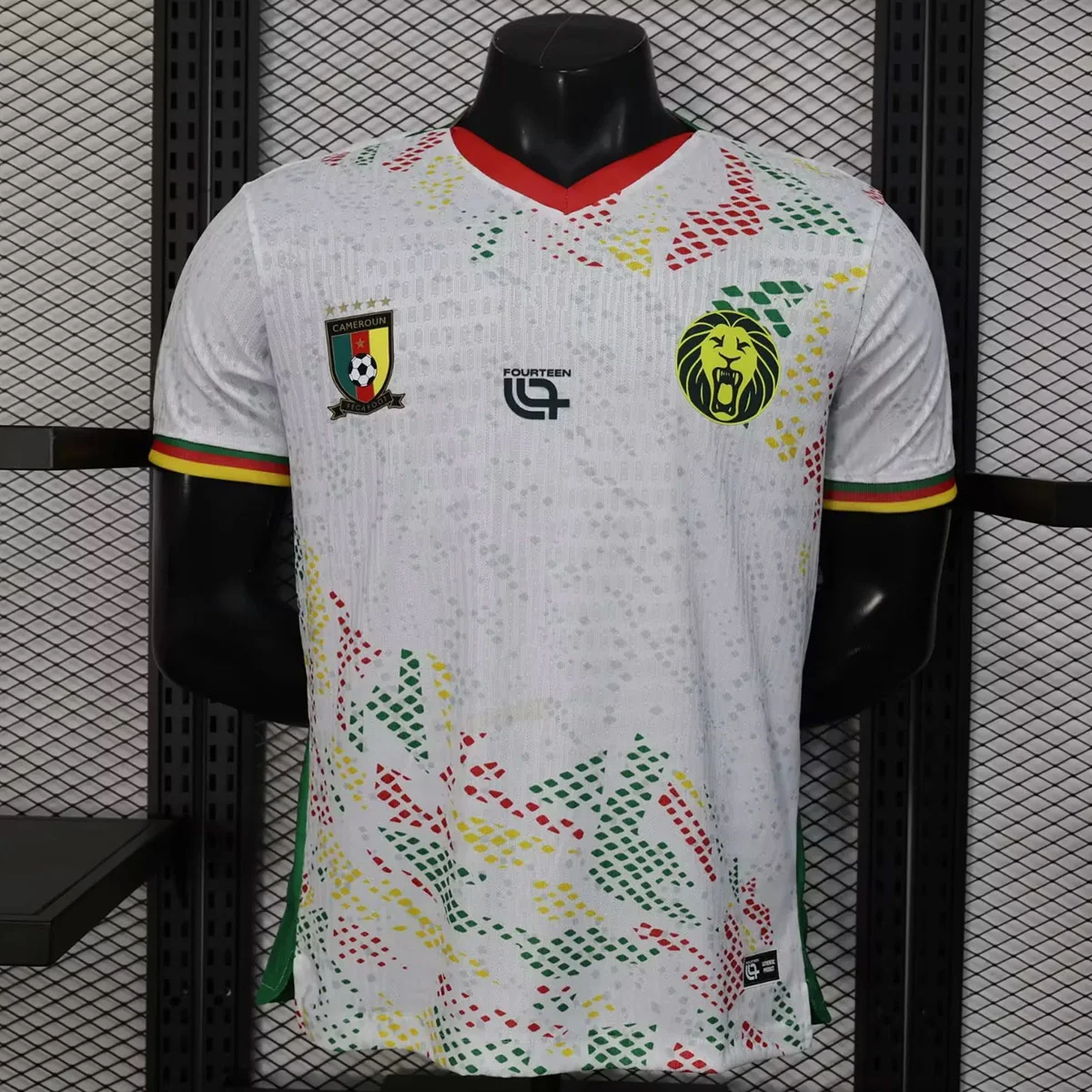 Camiseta Camerún 2026/27 Segunda Equipación – Jugador — Vista frontal