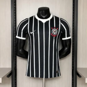 Camiseta Corinthians Negra 2026/27 – Jugador — Vista frontal