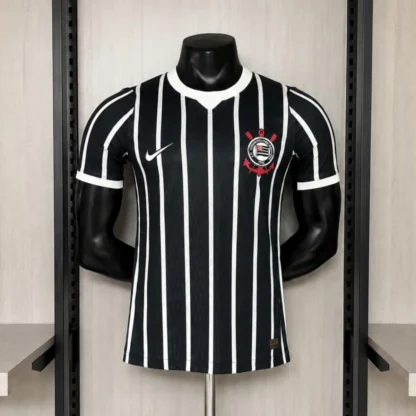 Camiseta Corinthians Negra 2026/27 – Jugador — Vista frontal