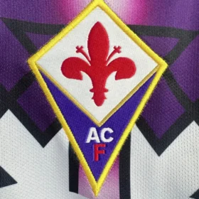 Camiseta Fiorentina 1992/93 Manga Larga Retro – Segunda Equipación — Detalle del producto