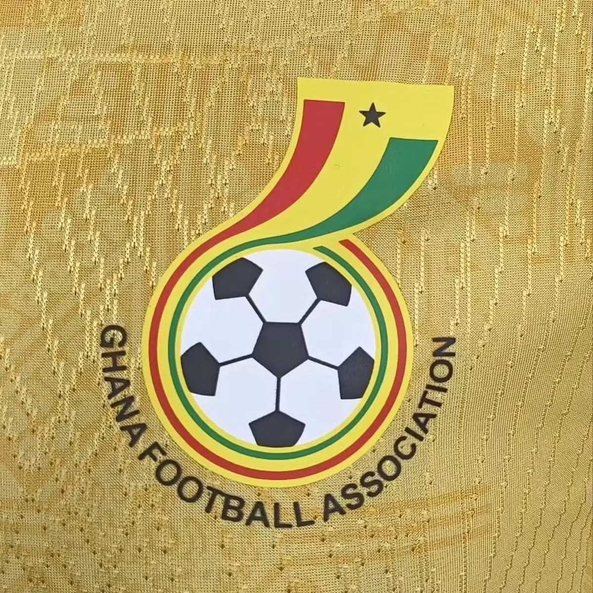 Camiseta Ghana Mundial 2026 Segunda Equipación versión jugador – detalle 1