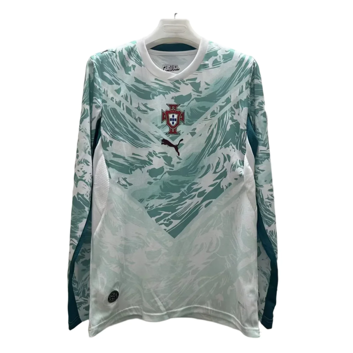 Camiseta Portugal Manga Larga 2026 – frontal