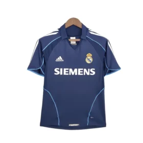 Camiseta Real Madrid 2005/06 Retro – Segunda Equipación — Vista frontal