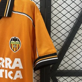 Camiseta Valencia 1999/00 Retro – Segunda Equipación — Detalle del producto