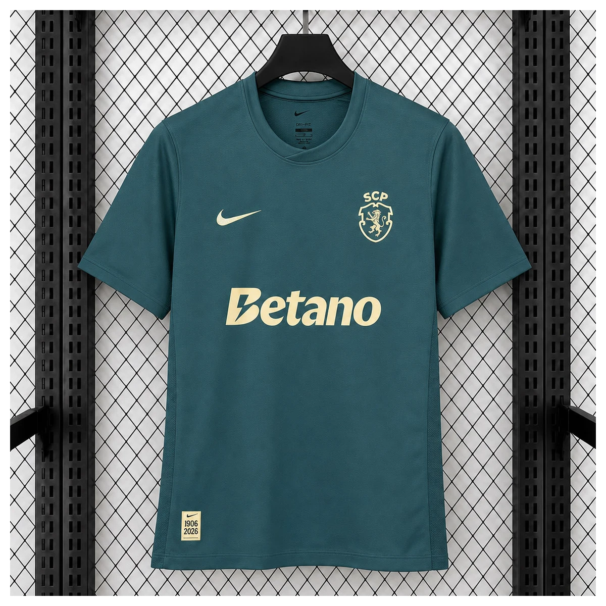 Felpa Sporting CP 120 Anni 2026/27 Fronte Ufficiale