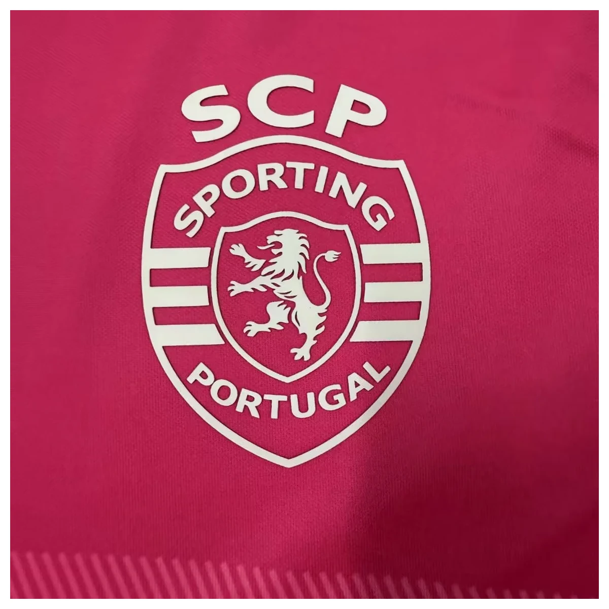 Camiseta Sporting CP Rosa 2026/27 - Vista 4
