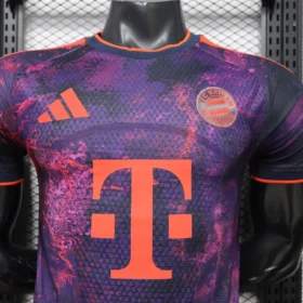 Camiseta Bayern Múnich 2026/27 – Tercera Equipación — Detalle de materiales y logo