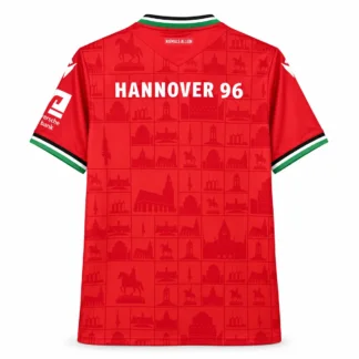 Camiseta Hannover 96 Primera Equipación 2026/27 — vista posterior, presentación comercial