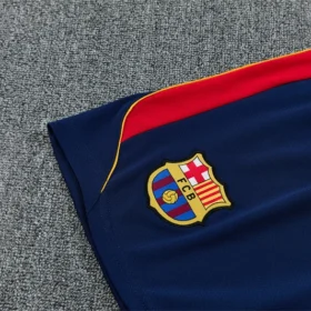 Conjunto Entrenamiento Barcelona Azul y Rojo 2026/27 — Detalle de acabados