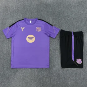 Conjunto Entrenamiento Barcelona Morado 2026/27 — Vista frontal