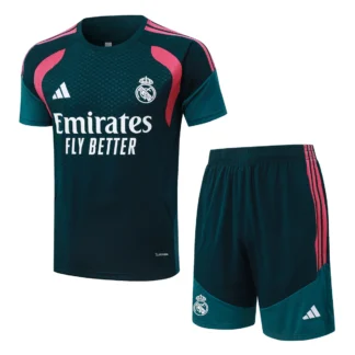 Tuta allenamento Real Madrid verde petrolio 2026/27 – vista 1