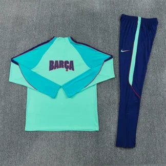 Foto Real Tuta Barcellona Bambino Turchese 2026/27
