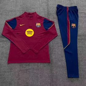 Chándal Barcelona Grana 2026/27 — Vista frontal