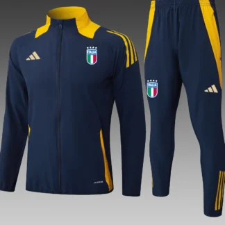 Chándal Italia Entrenamiento Azul Marino 2026 – frontal