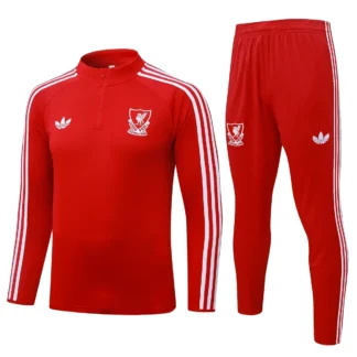 Tuta Liverpool bambino rossa mezza zip 2026/27 – vista 1