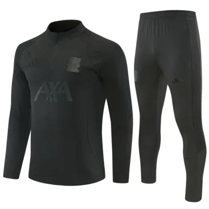 Tuta Liverpool bambino total black 2026/27 – vista 1