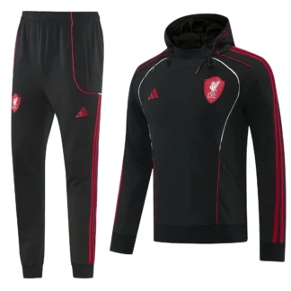 Tuta Liverpool nera con cappuccio 2026/27 – vista 1