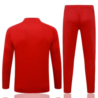 Foto Real Tuta Liverpool Rossa Mezza Zip 2026/27