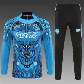 Chándal Napoli Camuflaje Celeste 2025/26 — Vista frontal