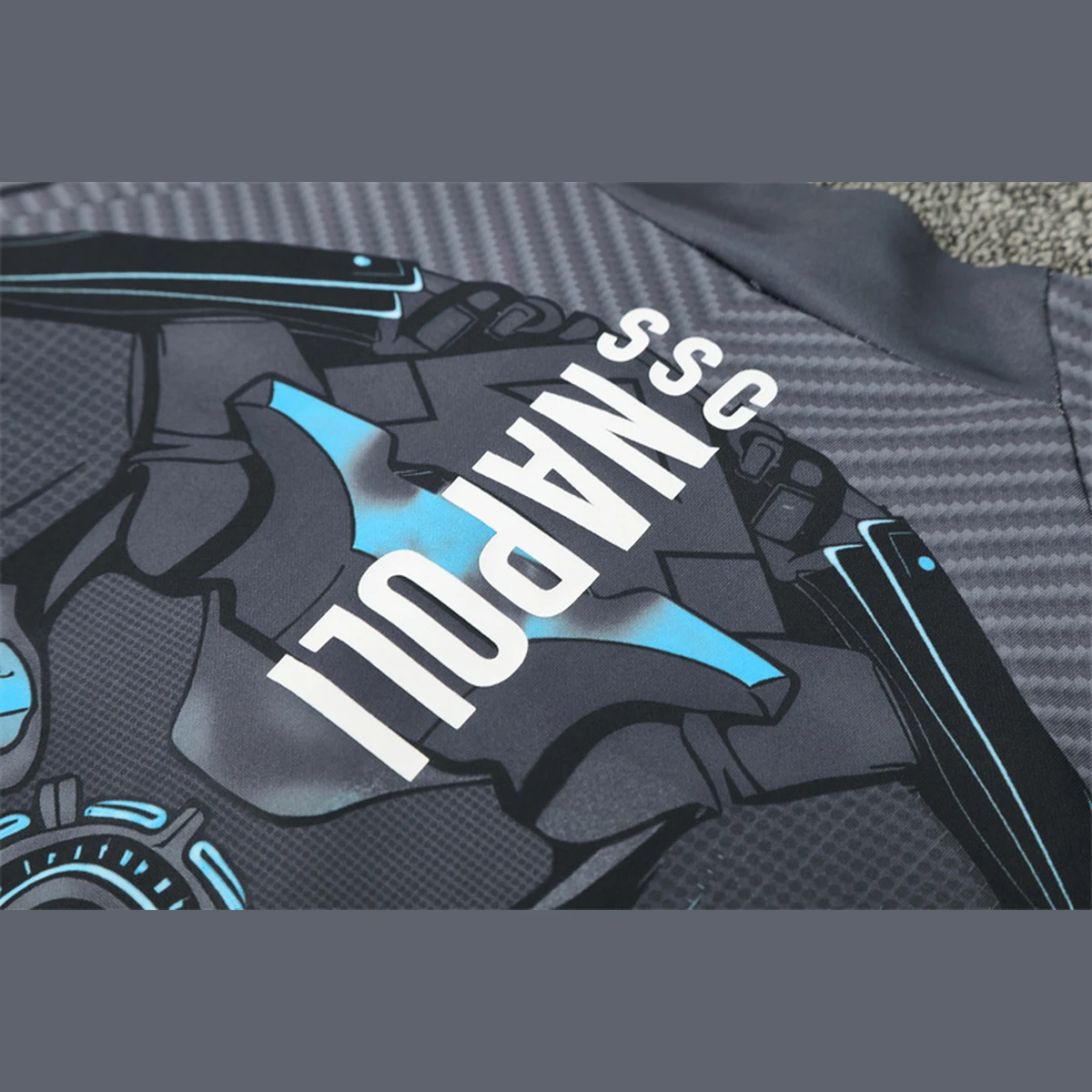 Chándal Napoli camuflaje negro gris 2025/26 – vista 4