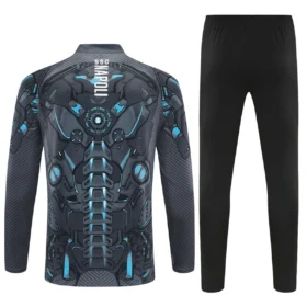 Chándal Napoli Camuflaje Negro Gris 2025/26 — Vista posterior