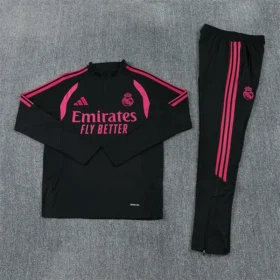 Chándal Real Madrid Niño Negro y Rosa 2026/27 — Detalle del producto