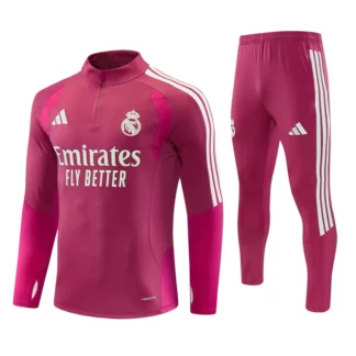 Tuta Real Madrid fucsia 2026/27 – vista 1
