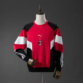 Sudadera Milan Puma Roja y Negra 2025/26 — Vista frontal