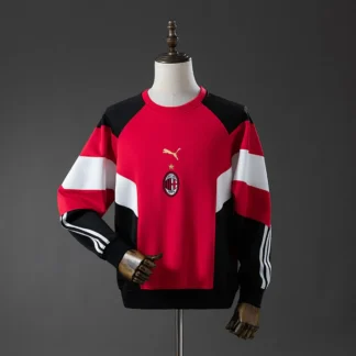Sudadera Milan Puma Roja y Negra 2025/26 – frontal
