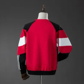 Sudadera Milan Puma Roja y Negra 2025/26 — Vista posterior