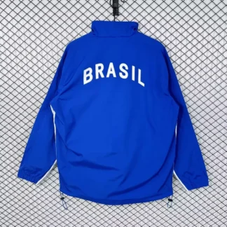 Giacca Brasile 1998 Blu con Zip – seconda foto