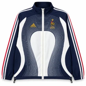 Chaqueta Francia Retro Azul y Blanca 2006 – vista frontal comercial