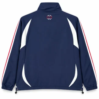 Chaqueta Francia Retro Azul y Blanca 2006 – vista trasera comercial