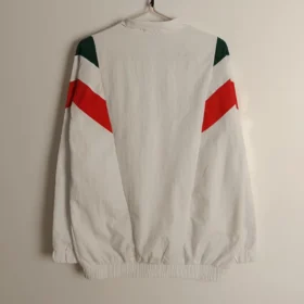 Giacca Italia Bianca con Bande Tricolori – vista posteriore del catalogo