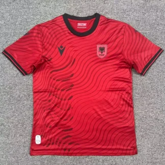 Maglia Albania Rossa 2025/26 – fronte