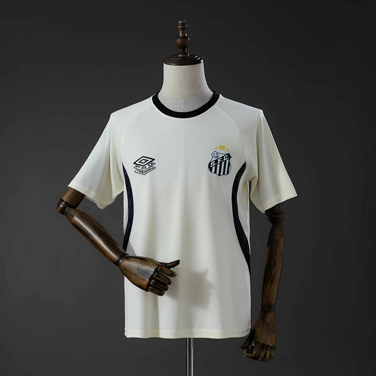 Camiseta Entrenamiento Santos Beige 2026/27 – frontal