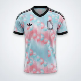 Seconda Maglia Belgio 2026 — Vista frontale
