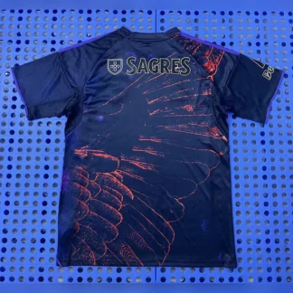 Maglia Benfica Blu Navy con Grafica Rossa 2026/27 – seconda foto