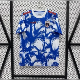 Camiseta Cabo Verde Especial Palmeras Azules 2026/27 — Vista frontal