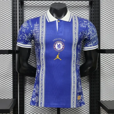 Camiseta Chelsea Especial Azul y Blanca 2026/27