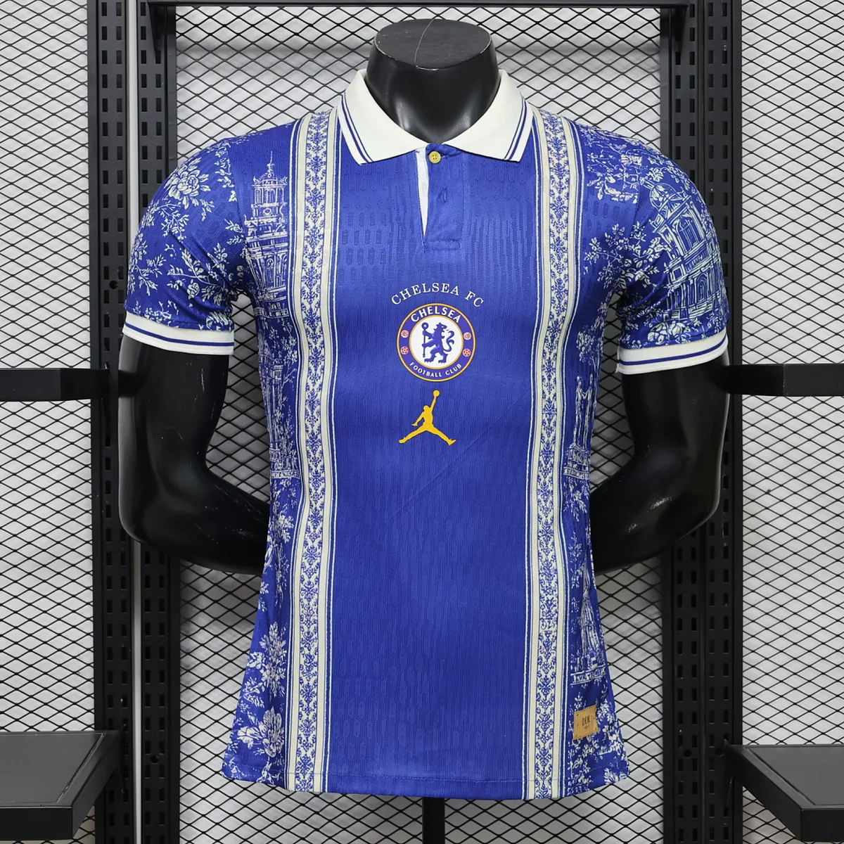 Camiseta Chelsea Especial Azul y Blanca 2026/27 – frontal