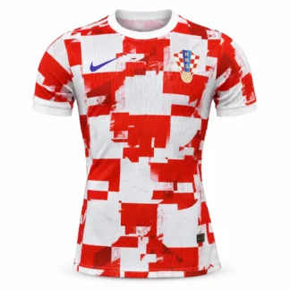 Maglia Croazia Special Rossa e Bianca 2026/27 – Giocatore — vista frontale, presentazione commerciale