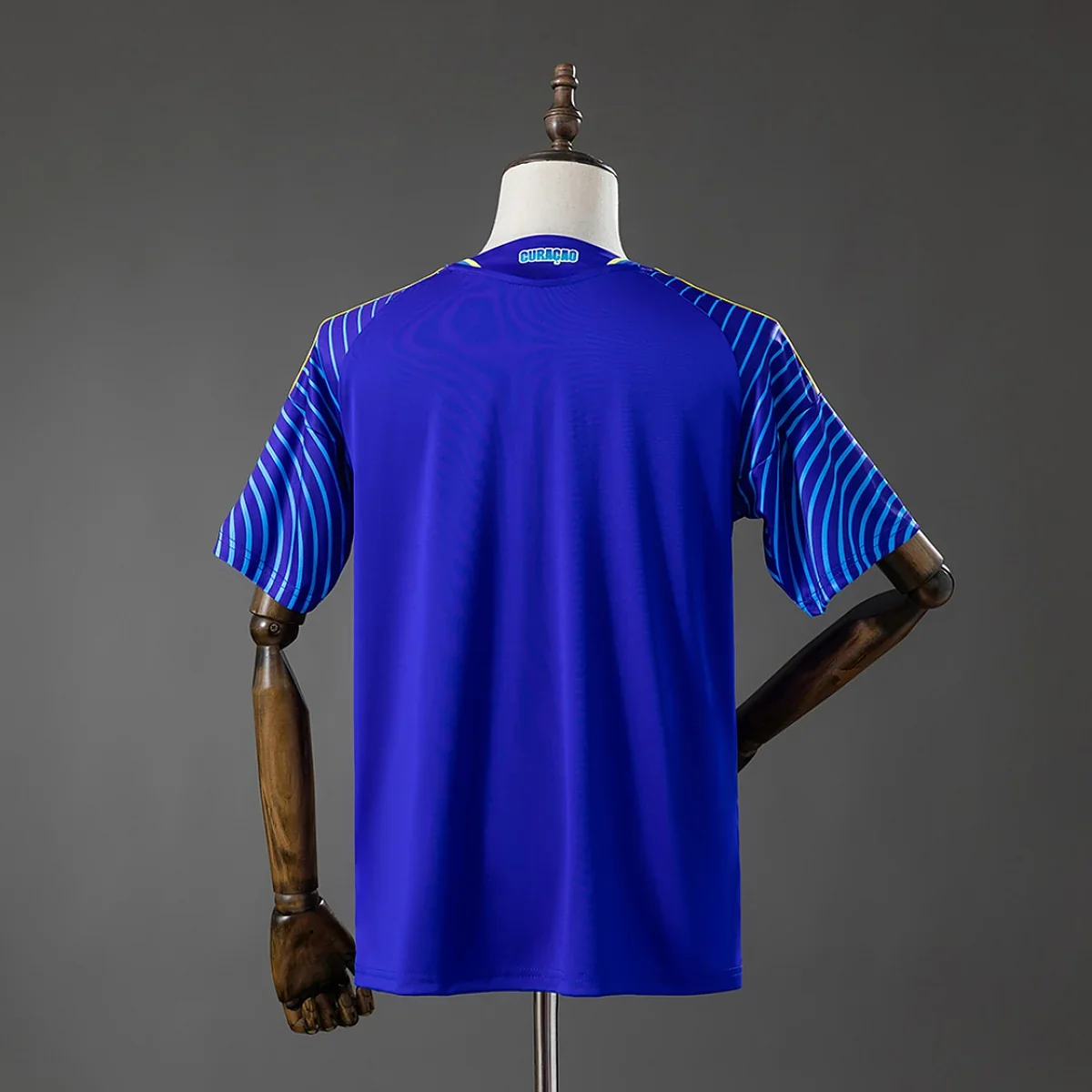 Camiseta Curazao Mundial 2026 Azul – espalda