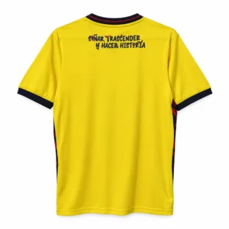 Camiseta Ecuador Mundial 2026 — vista trasera, presentación comercial